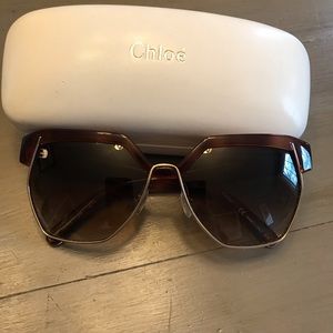 Chloe Hexagonal Sunnies